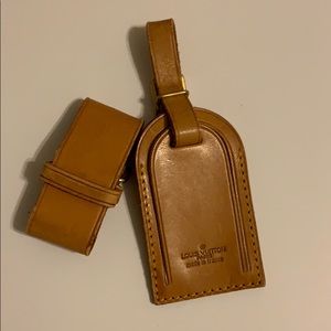 Louis Vuitton luggage tag / name tag